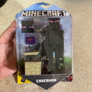 Mattel Minecraft Comic Maker Action Figure - ENDERMAN